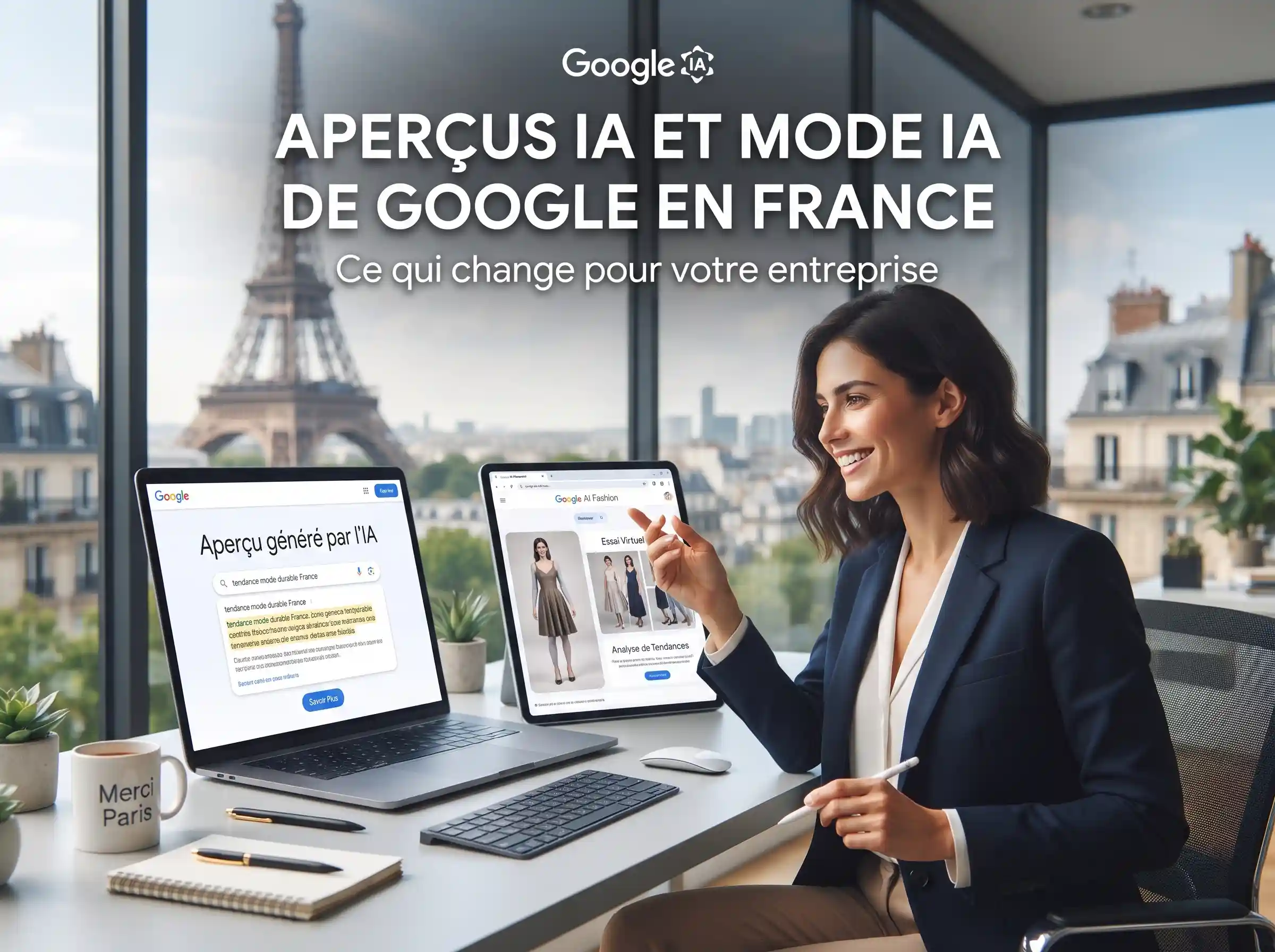 Aperçus IA et Mode IA de Google en France : ce qui change pour votre entreprise