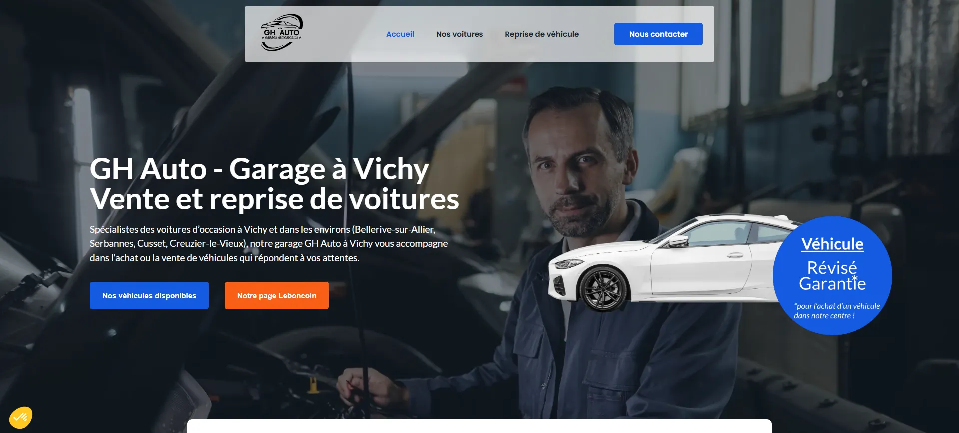 Réalisation site annonces voiture