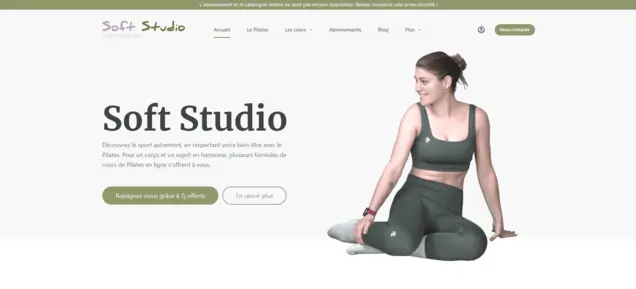 Réalisation plateforme Soft Studio